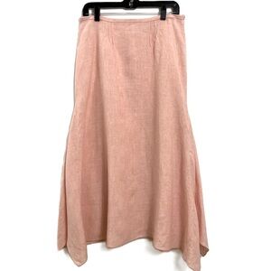 J. Jill Linen Lagenlook Handkerchief Skirt